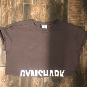 Gymshark Fraction Crop Top- Slate Lavender